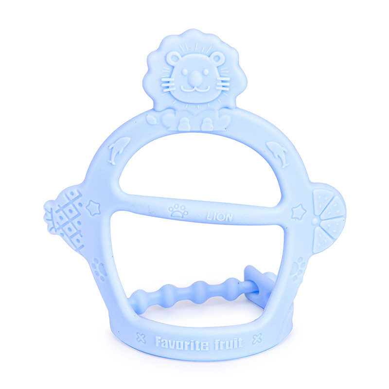 Food grade baby teether silicone wearable bracelet teether baby teether bracelet